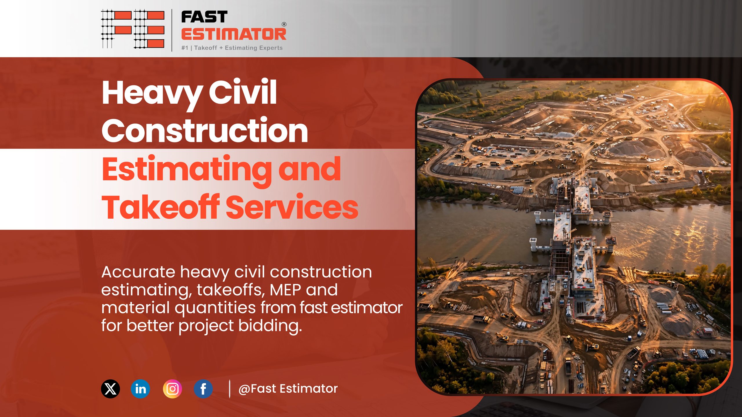 Heavy Civil Construction Estimating Services for Accurate Project Bids
